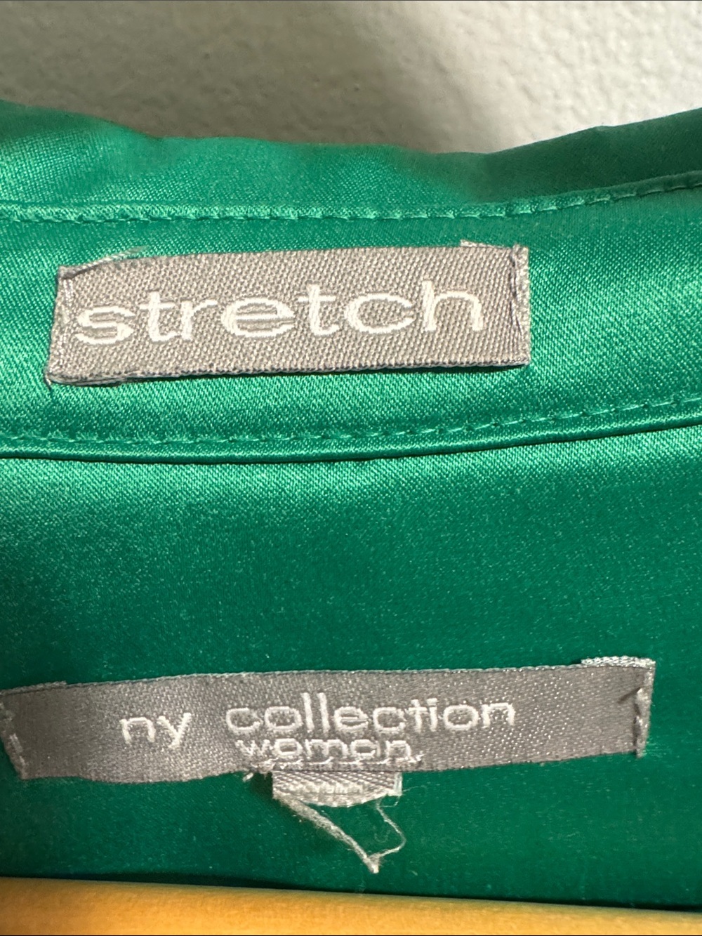 NY Collection Green Trench Coat with Waist Tie - women’s - Picture 2 of 7